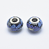 Handmade Polymer Clay European Beads CLAY-K002-A34-2