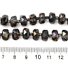 Transparent Electroplat Glass Beads Strands EGLA-P062-01A-HP01-4
