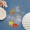 18Pcs 9 Style Alloy Open Back Bezel Charm Pendants FIND-OC0001-66-6