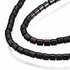 Electroplate Non-magnetic Synthetic Hematite Beads Strands G-T114-79-4