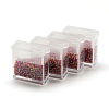Plastic Bead Containers CON-R010-02-4