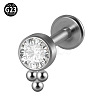 G23 Titanium Threadless Labrets WG33C7B-31-1