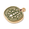 Thanksgiving Day Alloy Pendants LS-ENAM-R007-01G-07-2