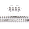 Iron Rhinestone Strass Chains CH-YW0003-01D-NF-4