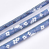 Printed PU Leather Cords LC-S019-08D-1