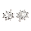 Tibetan Style Alloy Sun Pendants LS-TIBEP-S291-12-RS-2