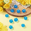 10Pcs Handmade Lampwork Beads LAMP-TADJ0001-01G-5