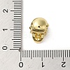 Brass Rhinestone European Beads X1-KK-A203-03G-3