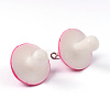 Resin Mushroom Pendants X-RESI-S295-M-2