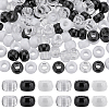 SUNNYCLUE 600Pcs 3 Colors Opaque Plastic Beads KY-SC0001-89-1