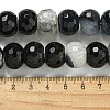 Natural Crystal and Agate Beads Strands G-P546-B02-02-5