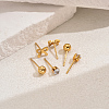 3 Pairs Bowknot 201 Stainless Steel Stud Earring Sets FG5977-1-2