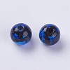 Handmade Silver Foil Lampwork Beads LAMP-J089-Q07-2