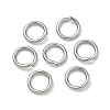 Tarnish Resistant 304 Stainless Steel Open Jump Rings STAS-R065-43-1
