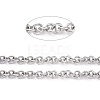 Tarnish Resistant 304 Stainless Steel Rolo Chains CHS-H013-07P-1
