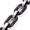Handmade Acrylic Cable Chains AJEW-JB00634-3