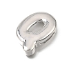 Brass Slide Charms KK-Z163-01P-Q-2