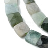 Natural Myanmar Jadeite Beads Strands G-A092-C01-03-4