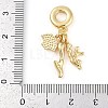 Rack Plating Brass European Dangle Charms KK-P287-32A-G-3