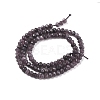 Dyed Natural Malaysia Jade Rondelle Beads Strands G-E316-2x4mm-49-2