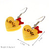 Food Theme Resin Dangle Earrings FS-WGC167F-22-1