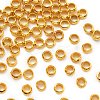 Brass Crimp Beads KK-S509-01G-05-1