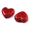 Heart Handmade Lampwork Beads LAMP-U003-01I-2