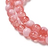 Crackle Glass Beads Strands GLAA-U001-6mm-13-2