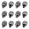12Pcs 304 Stainless Steel European Beads STAS-HS0001-06-1