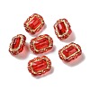 Transparent Acrylic Beads X-OACR-E015-11-1