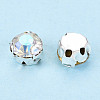 Sew on Rhinestone Montee Beads KK-T071-01C-01-2