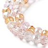 Glass Beads Strands EGLA-A034-M6mm-23-2