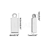 304 Stainless Steel Stamping Blank Tag Charms STAS-UN0006-69P-7