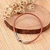 Leather Beading Cord Bracelet Making BJEW-JB02264-1