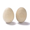 Unfinished Blank Wooden Easter Craft Eggs WOOD-I006-02-2