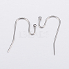 304 Stainless Steel Earring Hooks X-STAS-H448-01P-2