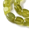 Natural Lemon Jade Beads Strands G-P497-01D-04-4