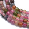Natural Multicolor Tourmaline Beads Strands G-D0013-81-3