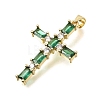 Brass Pave Cubic Zirconia Pendants CU-CBAE7DF-11G-D01-2