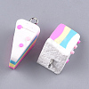 Handmade Polymer Clay Pendants CLAY-T015-02B-3