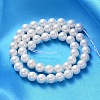 Pearlized Glass Pearl Beads Strands SP8MM701-C-2