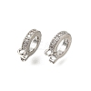 Rack Plating Brass Micro Pave Clear Cubic Zirconia Enhancer Shortener Bails KK-F883-12P-1
