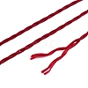 2-Ply Round Waxed Cotton Thread Cords YC-T004-01A-10-4