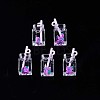 Imitation Drink Resin Pendants CRES-S359-32F-1