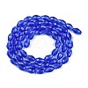 Transparent Glass Beads Strands EGLA-N013-T8mm-D11-2