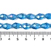 Transparent Electroplate Glass Beads Strands LS-EGLA-N013-T4mm-B17-4