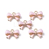 Alloy Enamel Pendants ENAM-O049-04G-01-2
