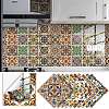 PVC Tiles Moroccan Design Self-Adhesive Wall Stickers PW24030221695-1