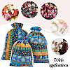 20Pcs 3 Styles National Style Cloth Storage Bag ABAG-CA0001-09-6