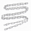 304 Stainless Steel Paperclip Chains CHS-S006-JN957-1-A-3